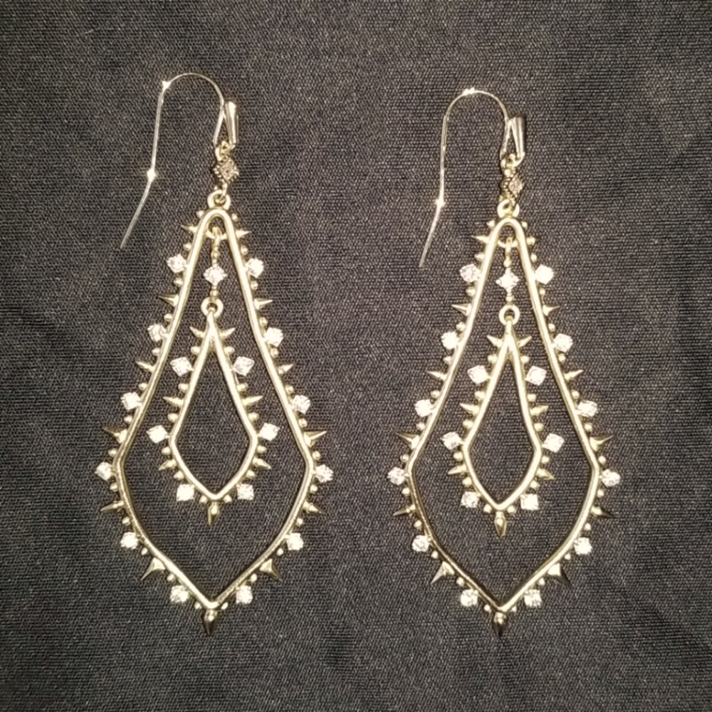 Kendra Scott Gold Alice Earrings